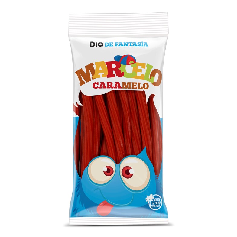 Dia Regaliz rojo torcidas Marcelo Caramelo de Dia bolsa 225 g