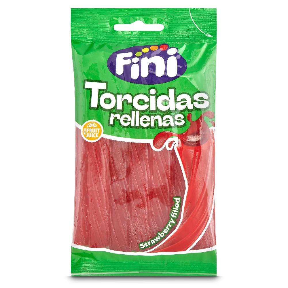 Dia Regaliz de goma torcidas rellenas Fini bolsa 125 g