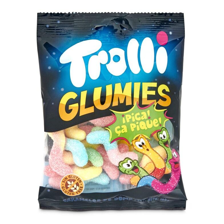 Dia Golosinas gusanos ácidos Trolli bolsa 100 g