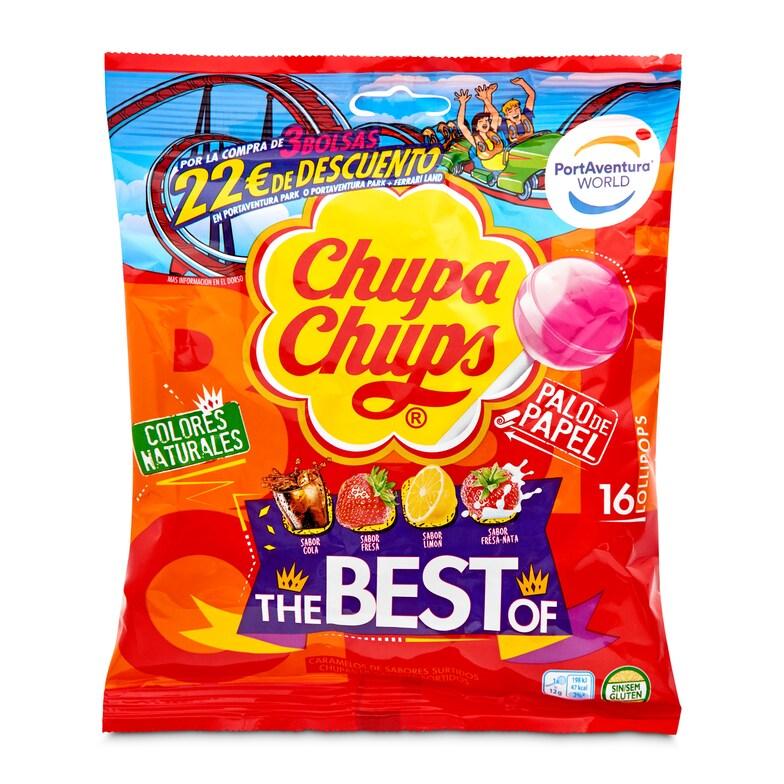 Dia Caramelos con palo varios sabores Chupa Chups bolsa 208 g