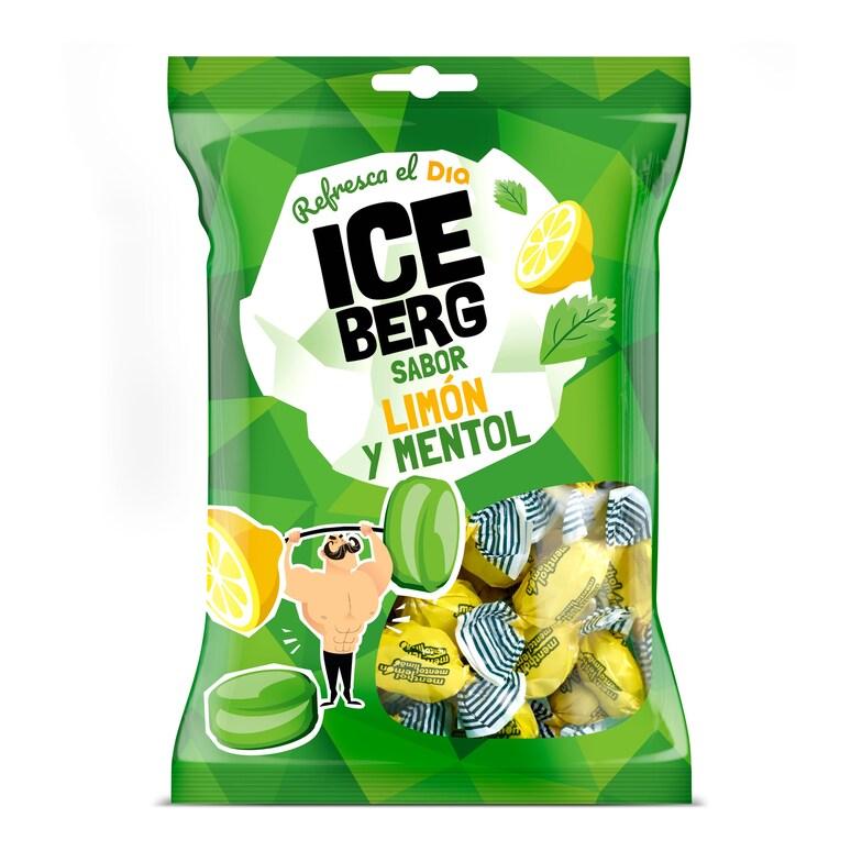 Dia Caramelos sabor mentol y limón Iceberg de Dia bolsa 300 g