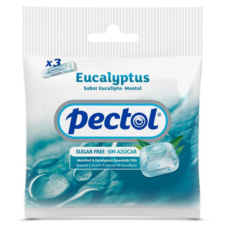 Dia Caramelos de eucalipto y mentol sin azúcar Pectol bolsa 93 g