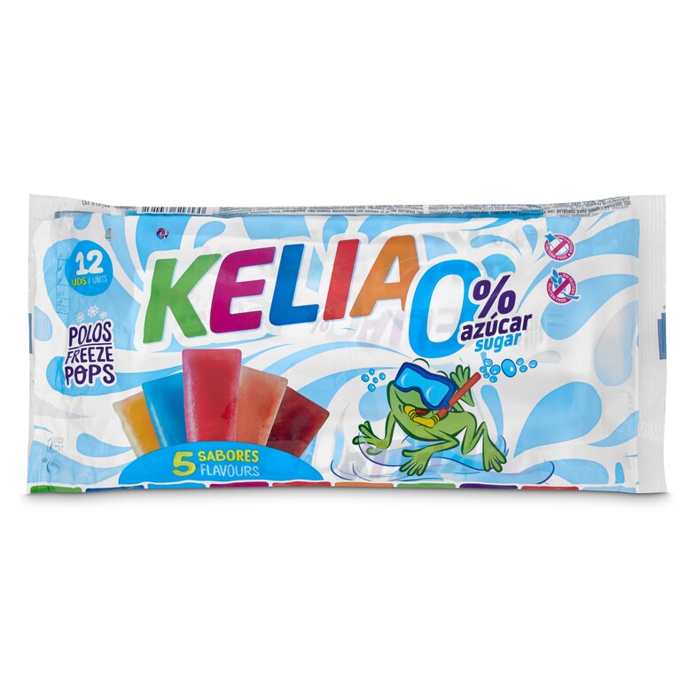 Dia Polos para congelar sin azúcar Kelia bolsa 540 ml