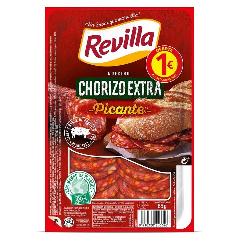 Dia Chorizo extra picante Revilla sobre 65 g