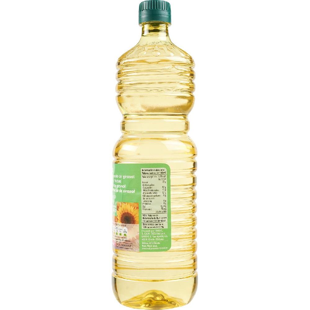 Eroski Aceite alto oleico EROSKI botella 1 litro Rebajas de fábrica