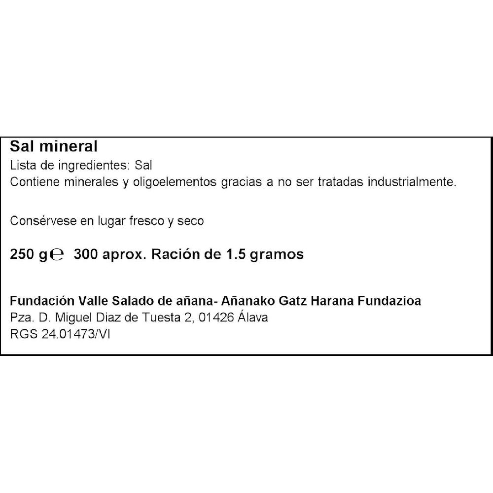 Eroski Sal de manantial SAL DE AÑANA paquete 250 g Precio ultrabajo