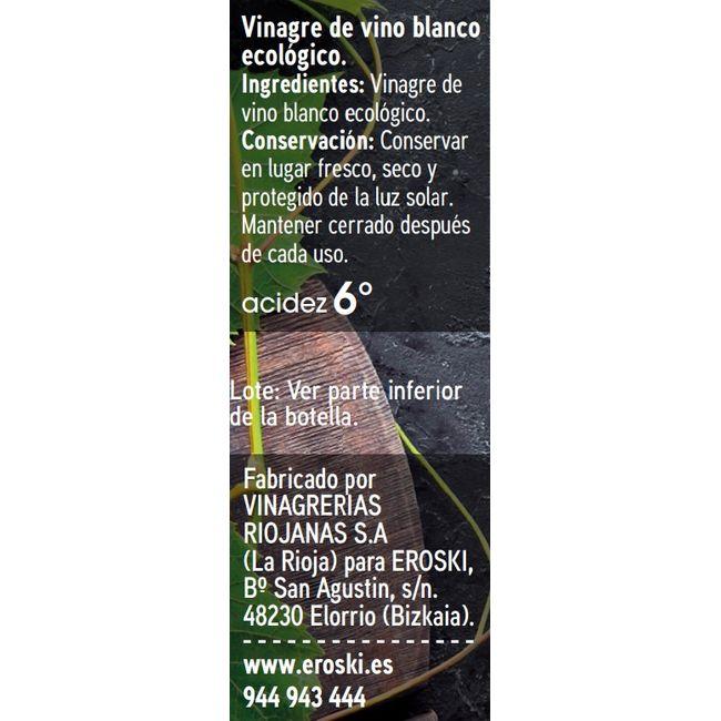 Eroski Vinagre de vino EROSKI BIO botella 500 ml Rebajas top