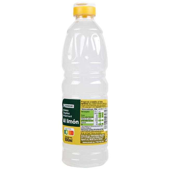 Eroski Concentrado de limón EROSKI botella 5 cl