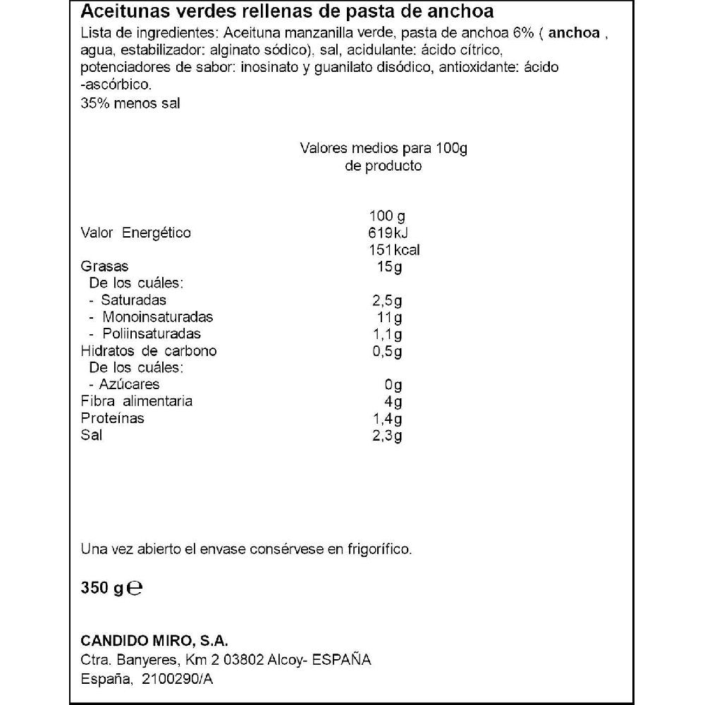 Eroski Aceitunas rellenas ligeras EL SERPIS lata 150 g En oferta