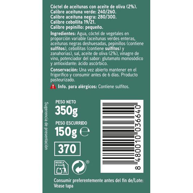Eroski Aceitunas rellenas de pimiento EROSKI lata 150 g Rebajas de fin de temporada