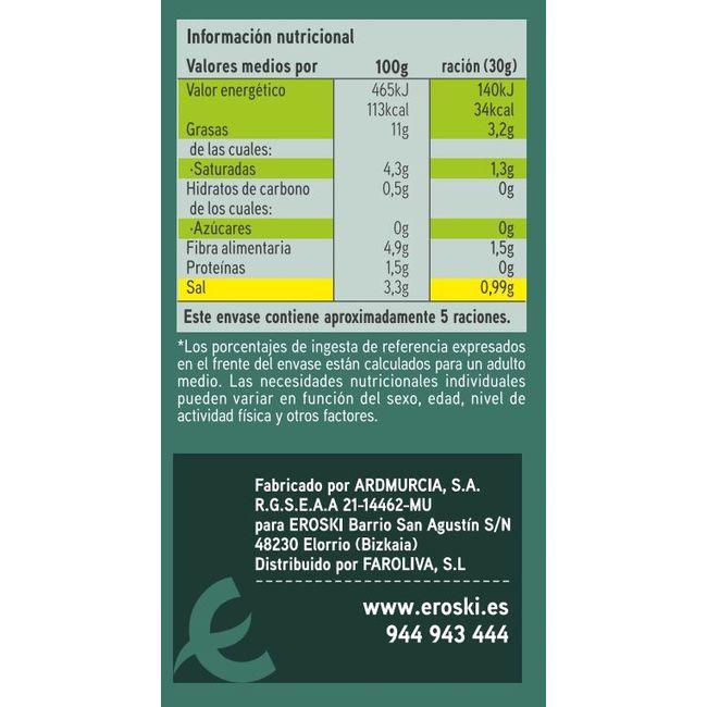 Eroski Aceitunas rellenas de pimiento EROSKI lata 150 g Rebajas de fin de temporada