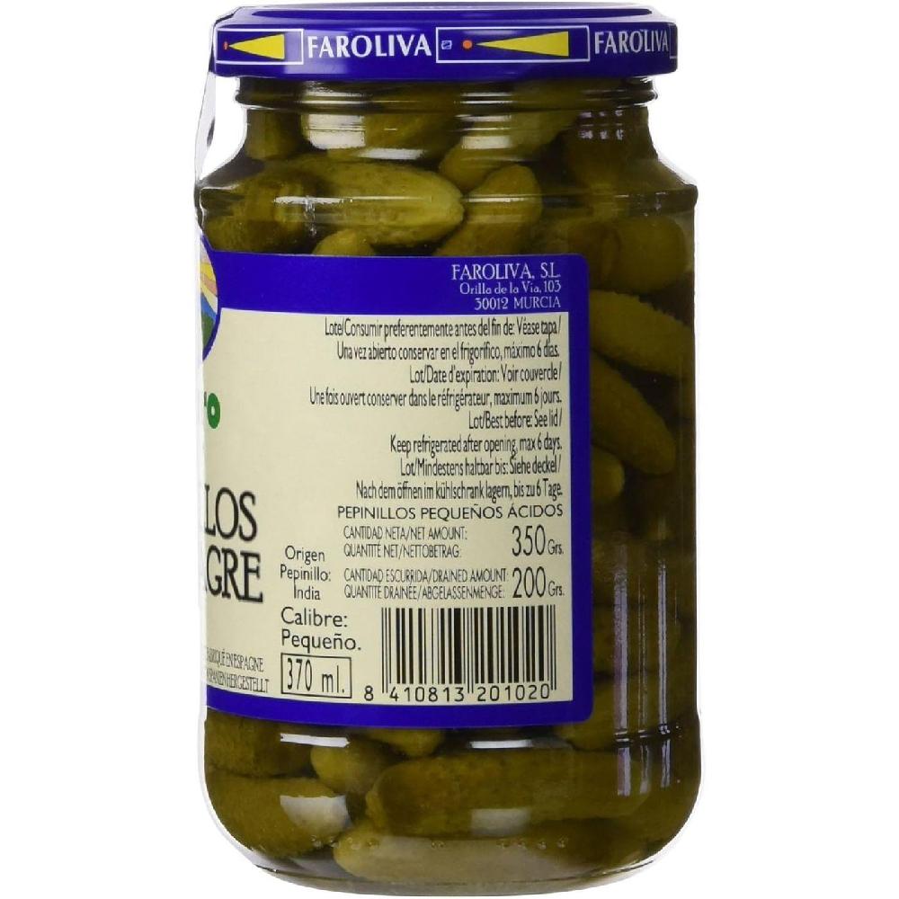 Eroski Pepinillos EL FARO frasco 200 g Los más vendidos
