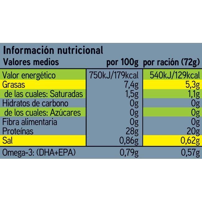 Eroski Bonito en aceite de oliva EROSKI lata 111 g Solo queda un día