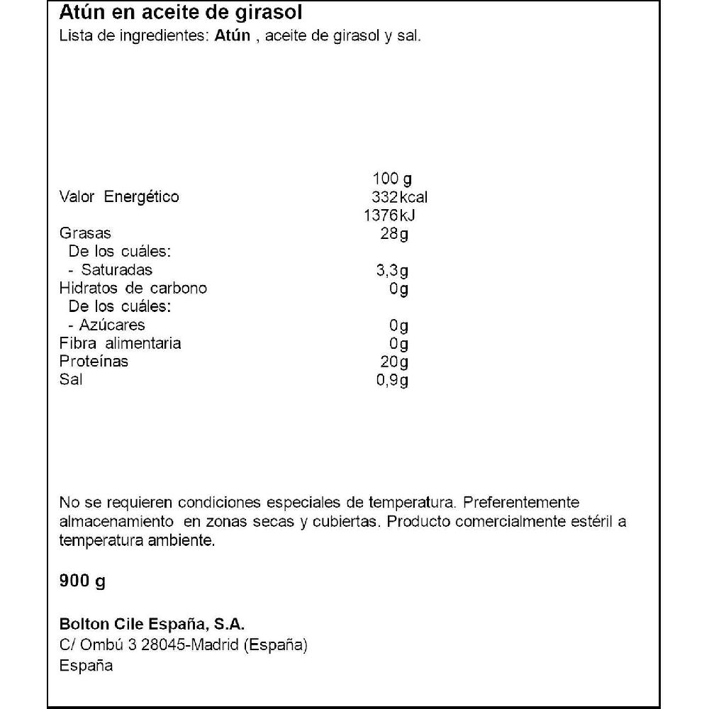 Eroski Atún en aceite vegetal ISABEL lata 800 g Grandes descuentos