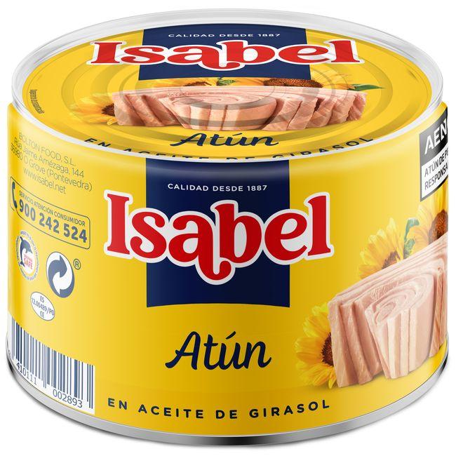 Eroski Atún en aceite girasol ISABEL lata 400 g