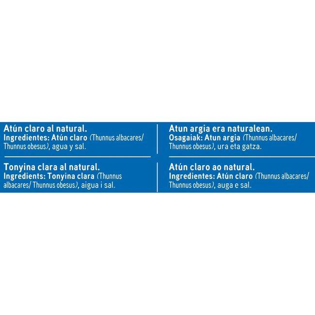Eroski Atún claro al natural EROSKI pack 3x56 g Descuentos del mes