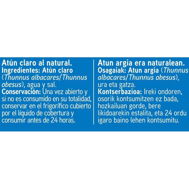 Eroski Atún claro al natural EROSKI pack 6x56 g Oferta exclusiva
