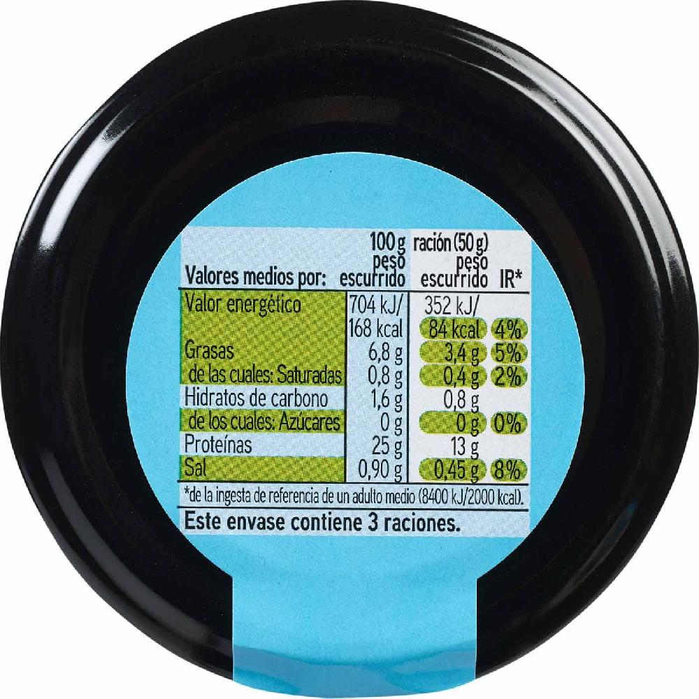 Eroski Bonito del norte al natural EROSKI frasco 150 g Última moda
