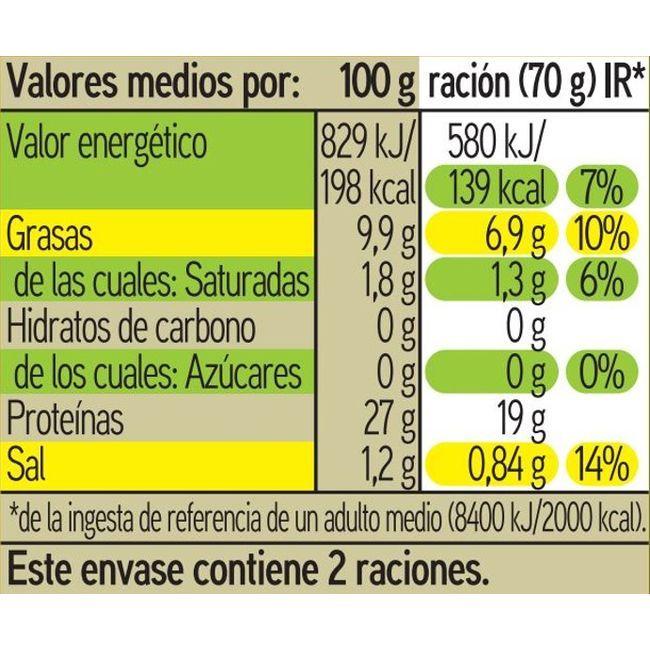Eroski Atún claro en aceite de oliva EROSKI frasco 185 g Gran oferta