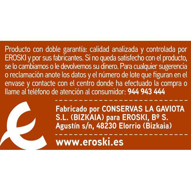 Eroski Bonito en escabeche EROSKI lata 266 g Descuento