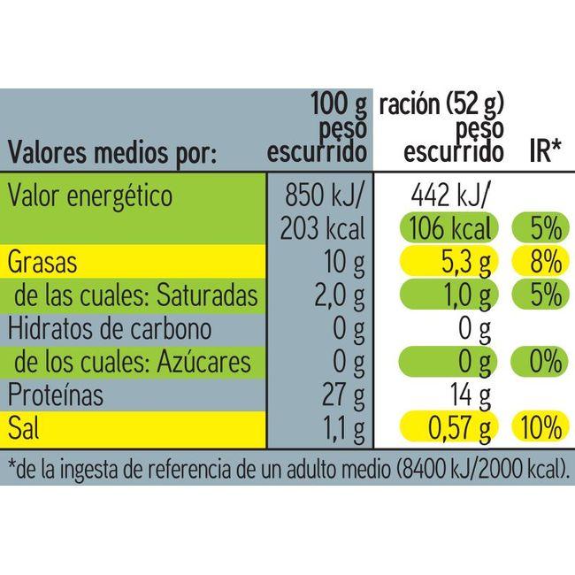 Eroski Bonito del norte en aceite de oliva EROSKI frasco 400 g Tienda