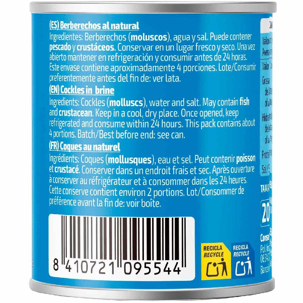 Eroski Berberecho DANI lata 90 g Oferta especial