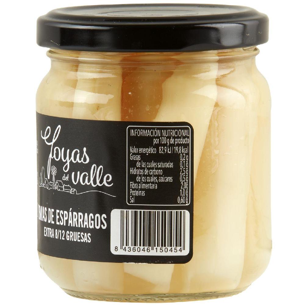 Eroski Yema espárrago extra 8/12 piezas JOYAS DEL VALLE frasco 110 g Envío gratis