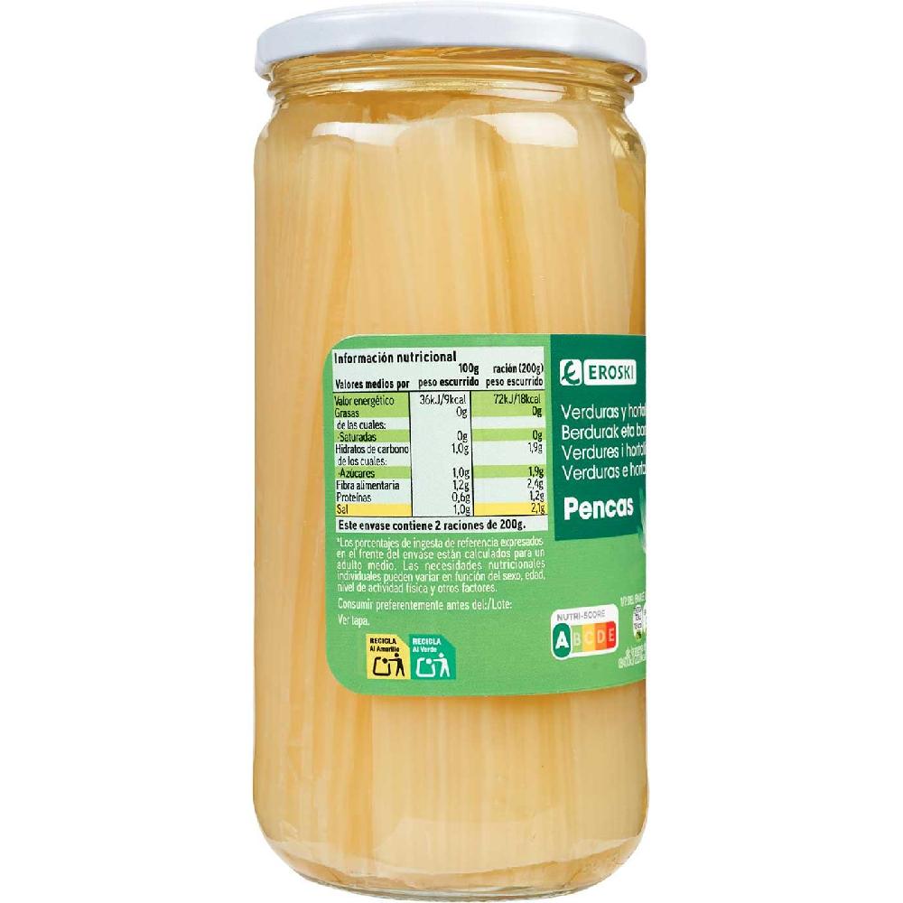 Eroski Penca de acelga EROSKI frasco 400 g Liquidación