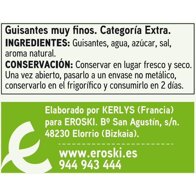 Eroski Guisante muy fino EROSKI BASIC lata 280 g Ofertas de temporada