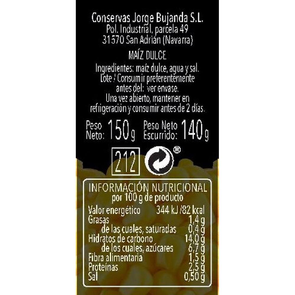 Eroski Maíz dulce JOYAS DEL VALLE pack 3x140 g Ofertas especiales