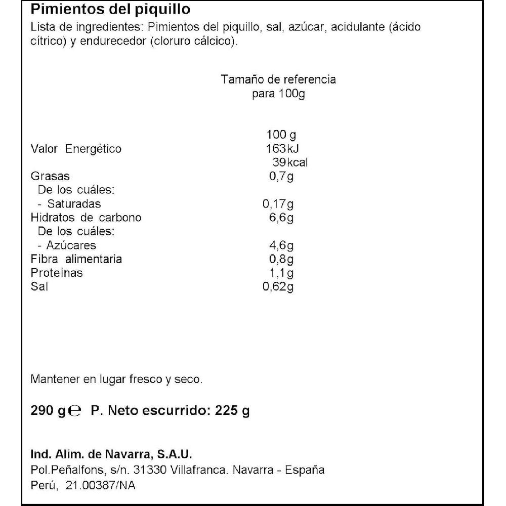 Eroski Pimiento de piquillo al ajillo en tiras CARRETILLA frasco 225 g Devoluciones gratuitas