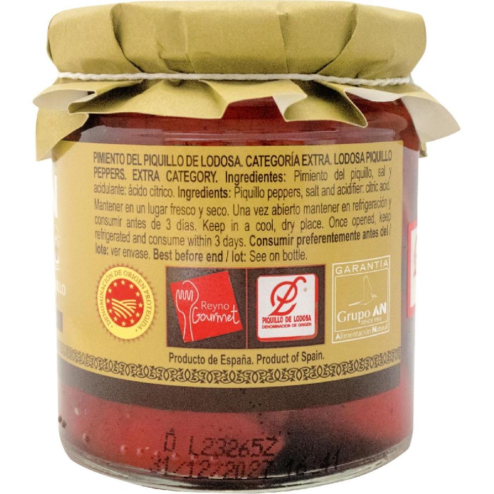Eroski Pimiento de piquillo D.O. Lodosa DANTZA frasco 195 g Outlet online