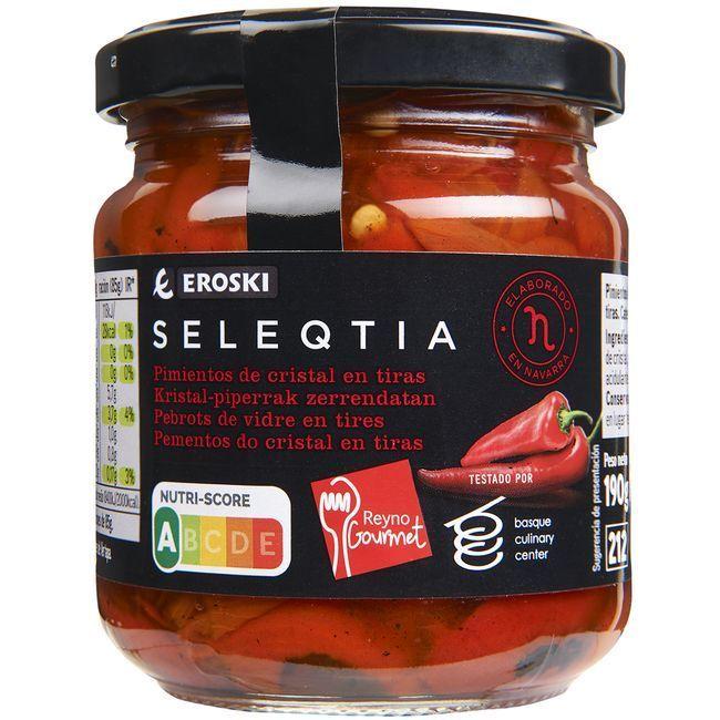 Eroski Pimiento del cristal EROSKI SELEQTIA frasco 170 g