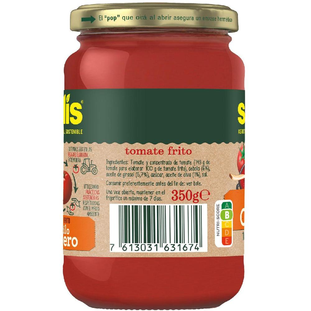 Eroski Tomate frito casero SOLÍS frasco 350 g Los más vendidos