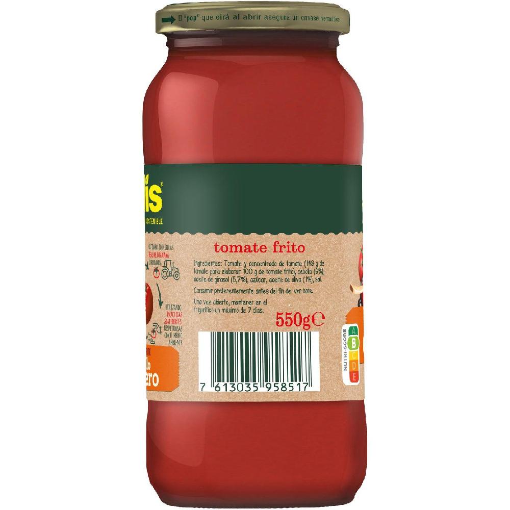 Eroski Tomate frito casero SOLIS frasco 550 g Descuento