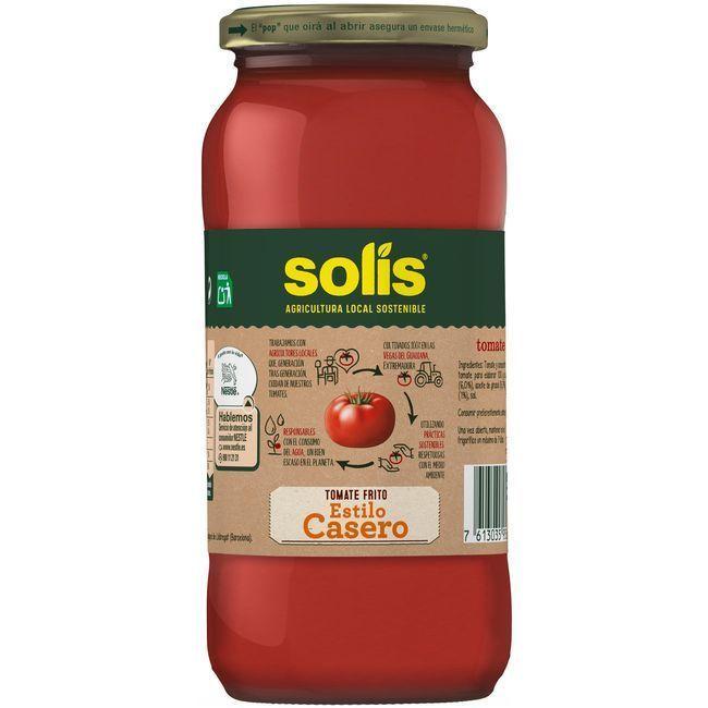 Eroski Tomate frito casero SOLIS frasco 550 g Descuento