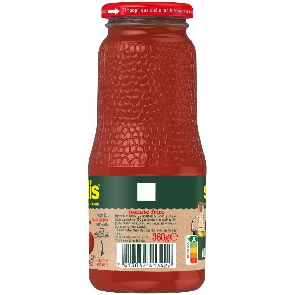 Eroski Tomate frito en aceite de oliva SOLÍS frasco 360 g Tienda