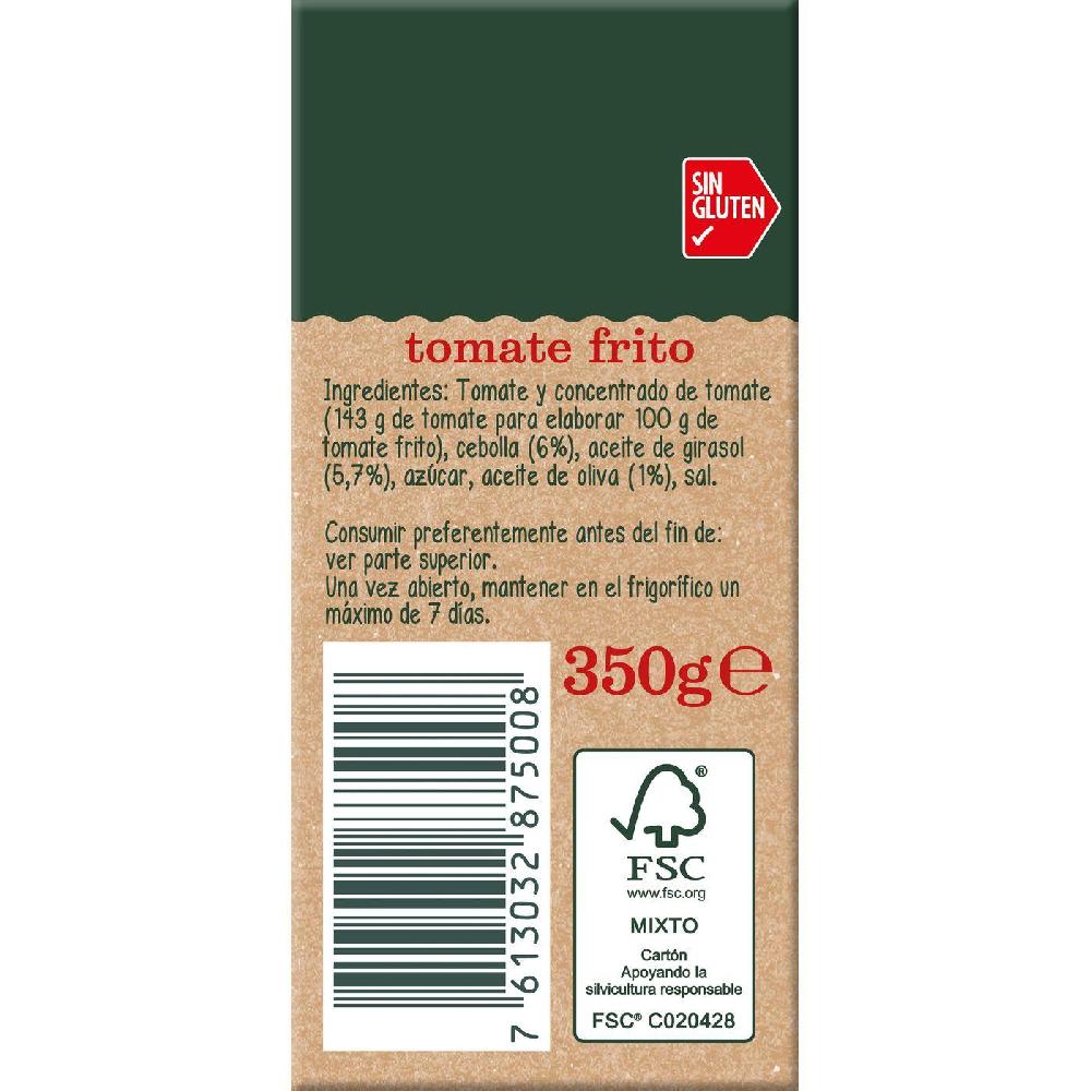 Eroski Tomate frito casero SOLIS brik 350 g Tienda