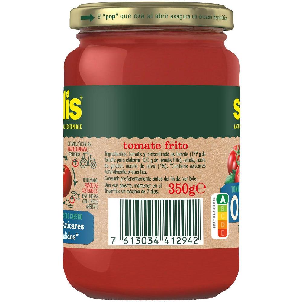 Eroski Tomate frito casero 0% SOLÍS frasco 350 g Rebajas online