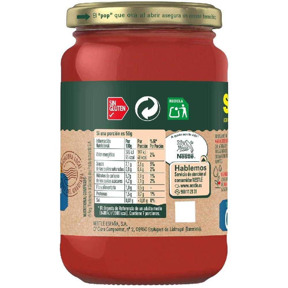Eroski Tomate frito casero 0% SOLÍS frasco 350 g Rebajas online