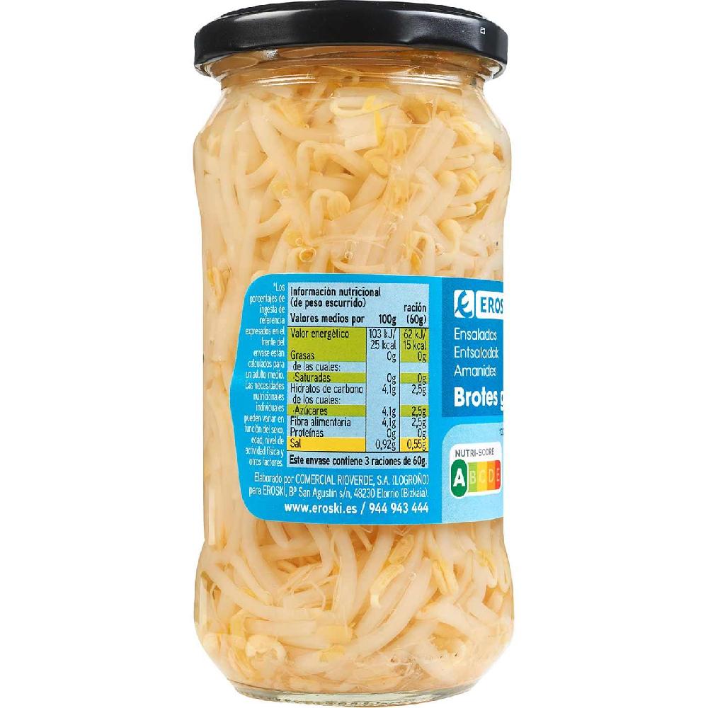 Eroski Brotes de germinados EROSKI frasco 180 g Descuentos del mes
