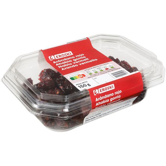 Eroski Arándanos rojos EROSKI tarrina 150 g Descuento por venta flash