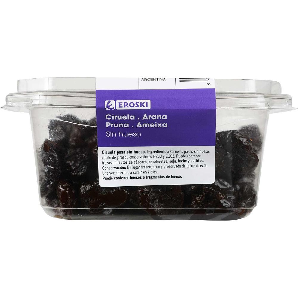 Eroski Ciruelas sin hueso EROSKI tarrina 280 g Ofertas especiales