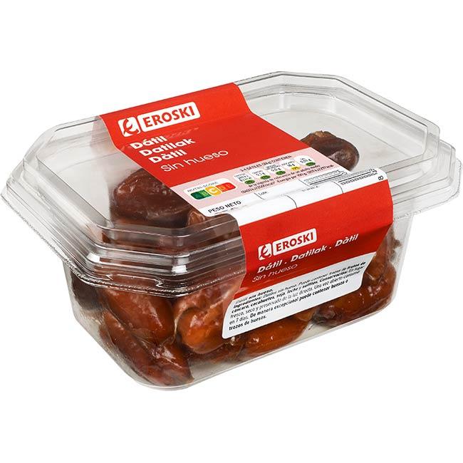 Eroski Dátil sin hueso EROSKI tarrina 250 g Grandes ahorros
