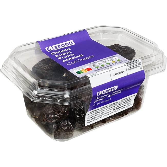Eroski Ciruelas con hueso EROSKI tarrina 320 g Outlet online