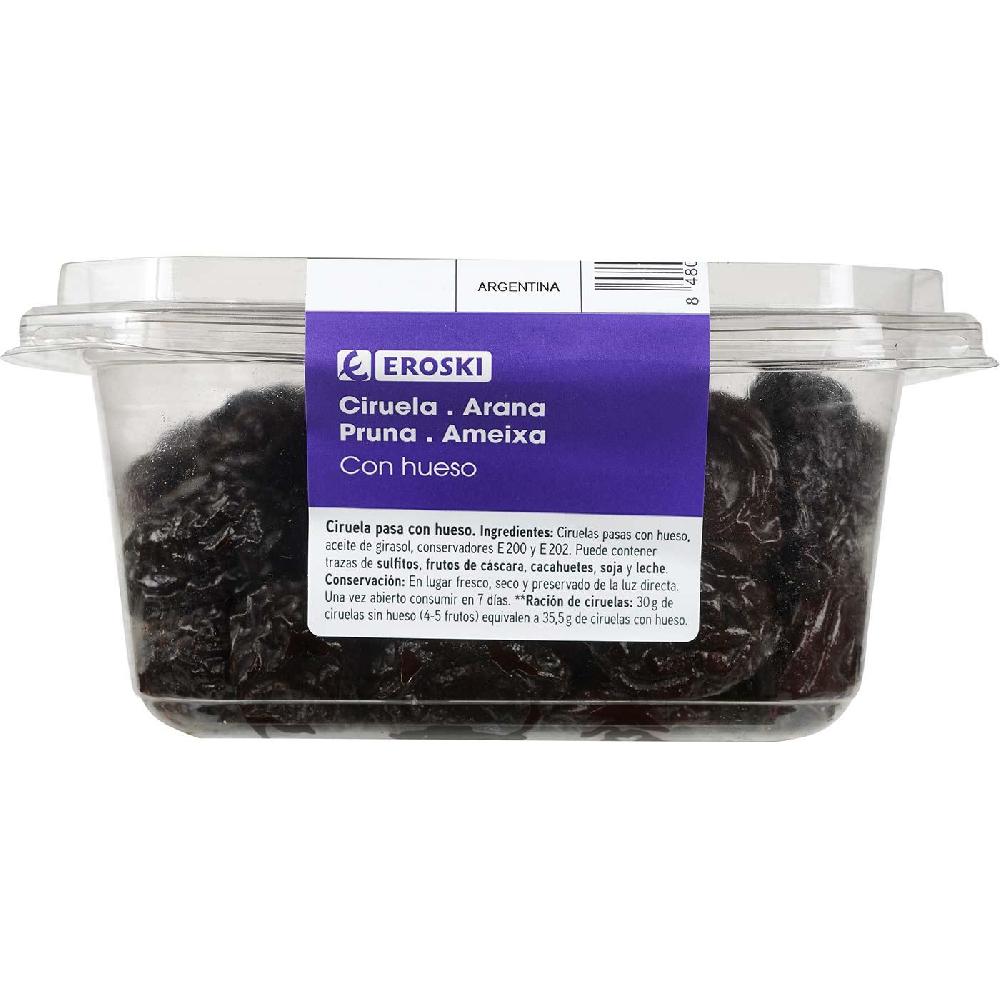 Eroski Ciruelas con hueso EROSKI tarrina 320 g Outlet online