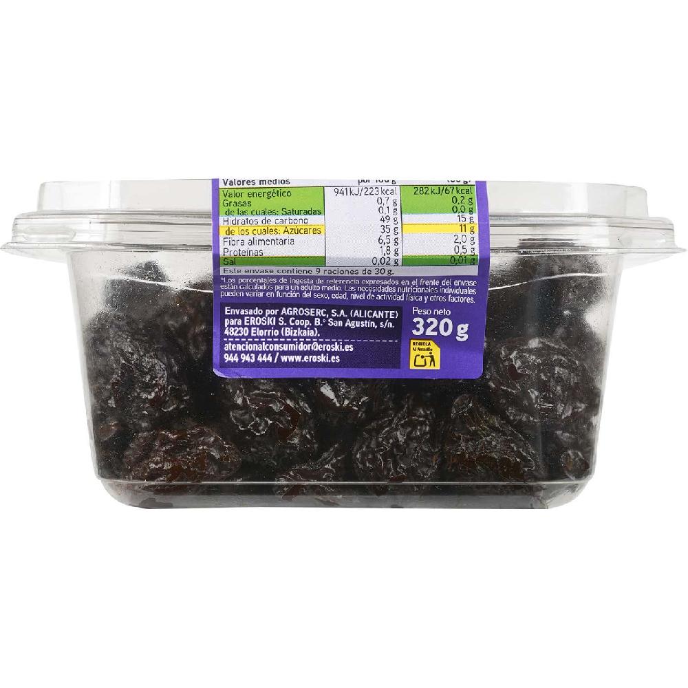 Eroski Ciruelas con hueso EROSKI tarrina 320 g Outlet online