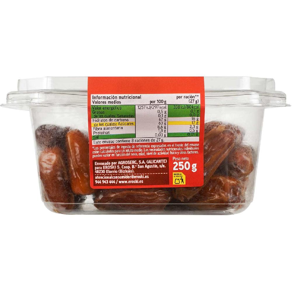 Eroski Dátil con hueso EROSKI bandeja 250 g Gran oferta