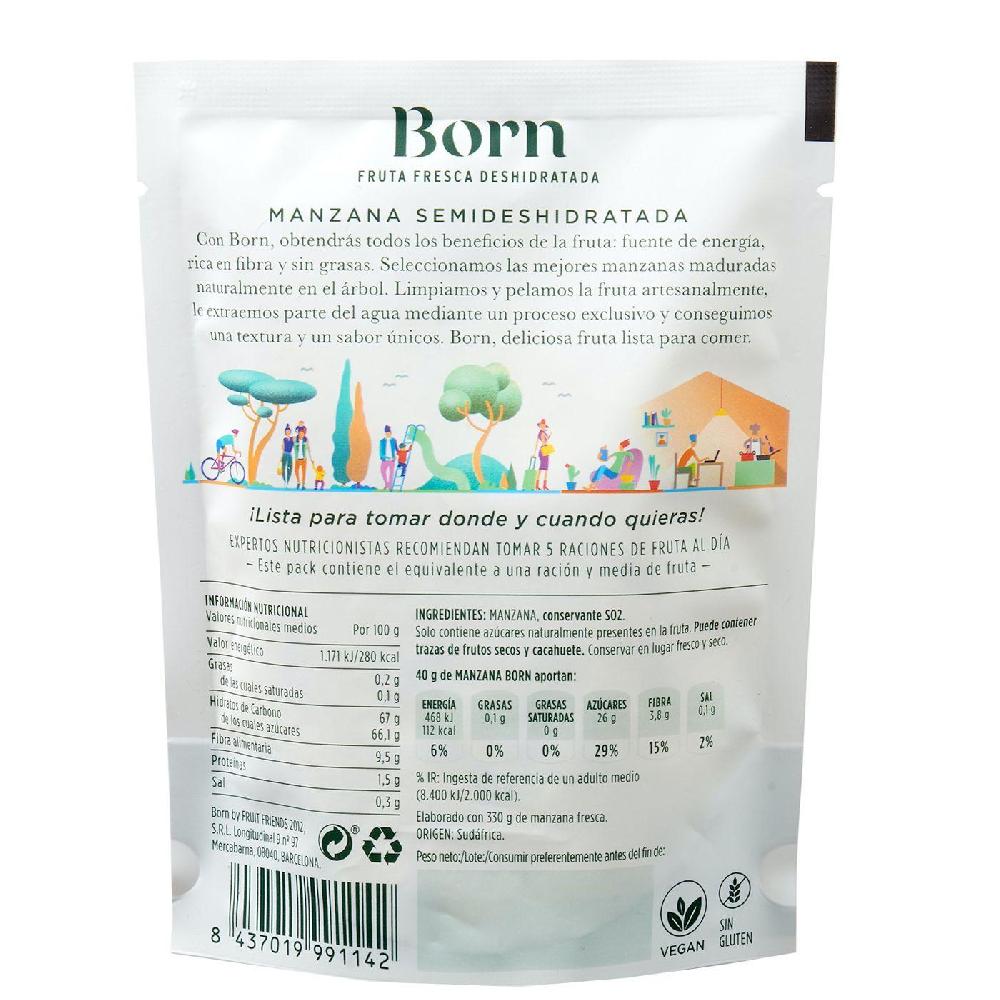 Eroski Manzana deshidratada BORN bolsa 40 g Rebajas baratas