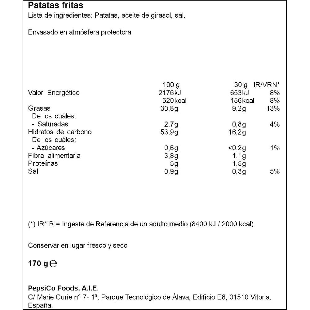 Eroski Patatas LAY`S GOURMET bolsa 170 g Ventas relámpago